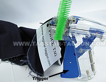 How to use tagstar tag gun - step-5